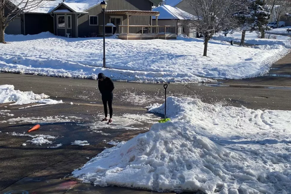 MN Woman Shoveles Snow Back Onto Driveway After Clearing It