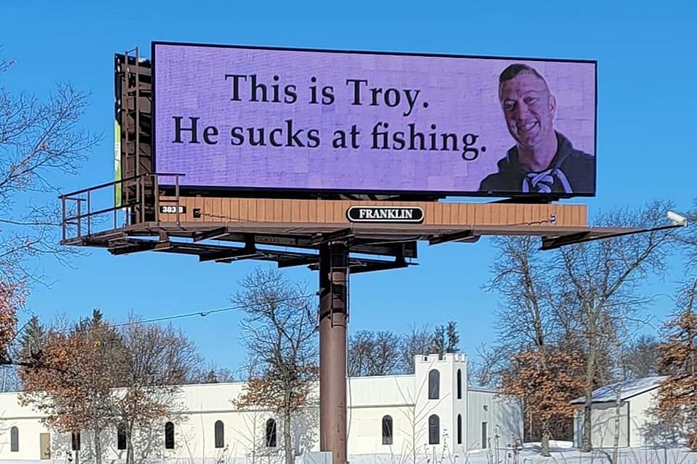 Hilarious Billboard Near Brainerd Is Prank on Trash-Talking Buddy