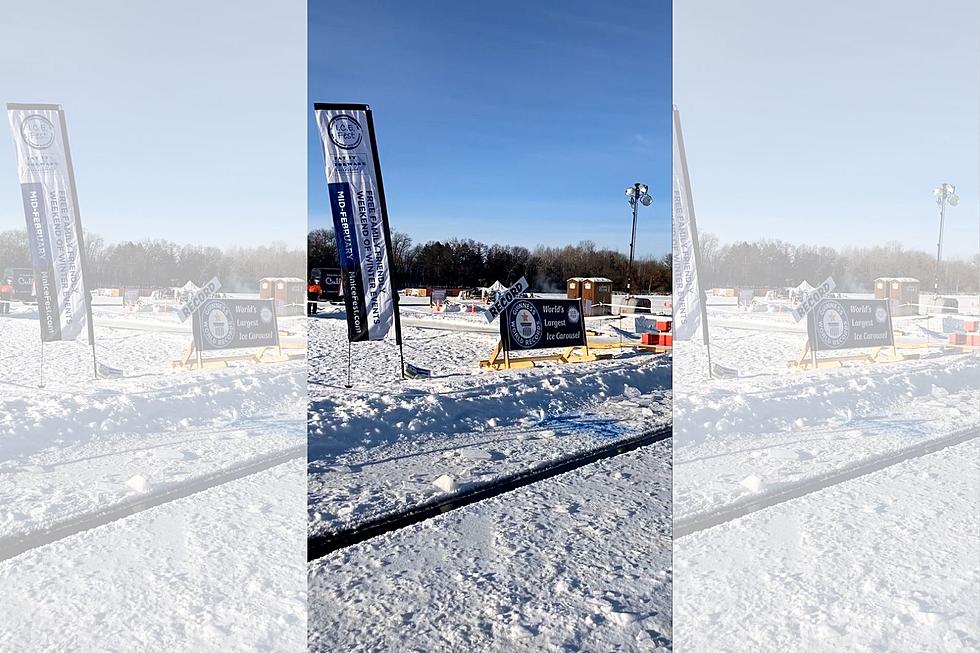 Little Falls Reclaims World Record with Epic, Huge Ice Carousel