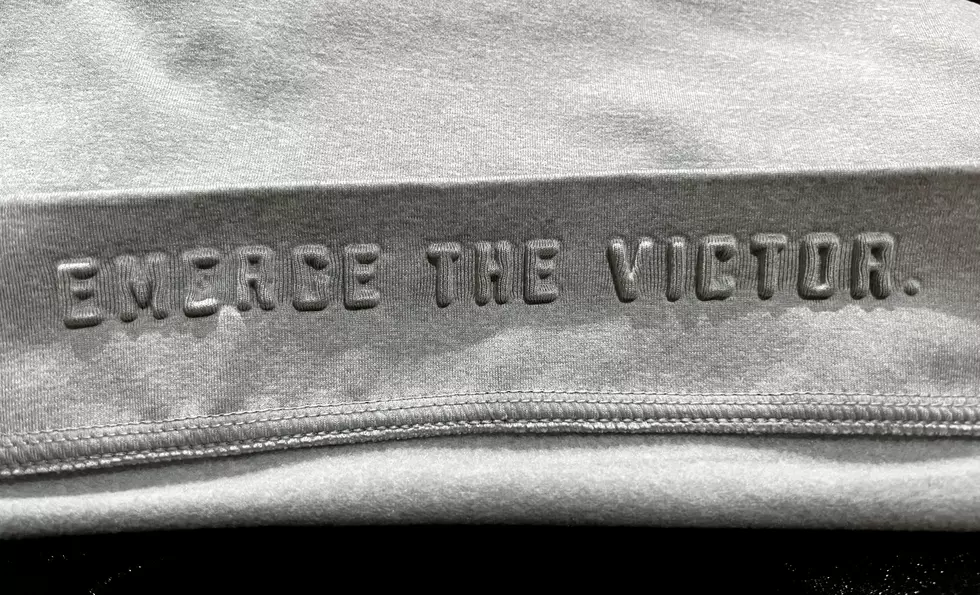 Photo by Megan Zee/TSM Photo of what's printed on the inside of sweatshirt