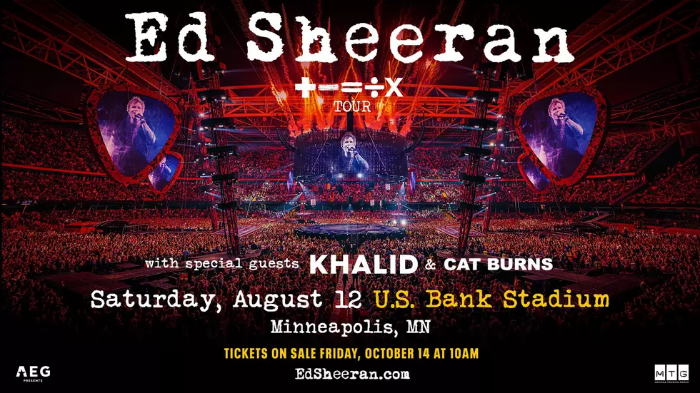 Ed Sheeran PRE-SALE Code for Minnesota Stop!