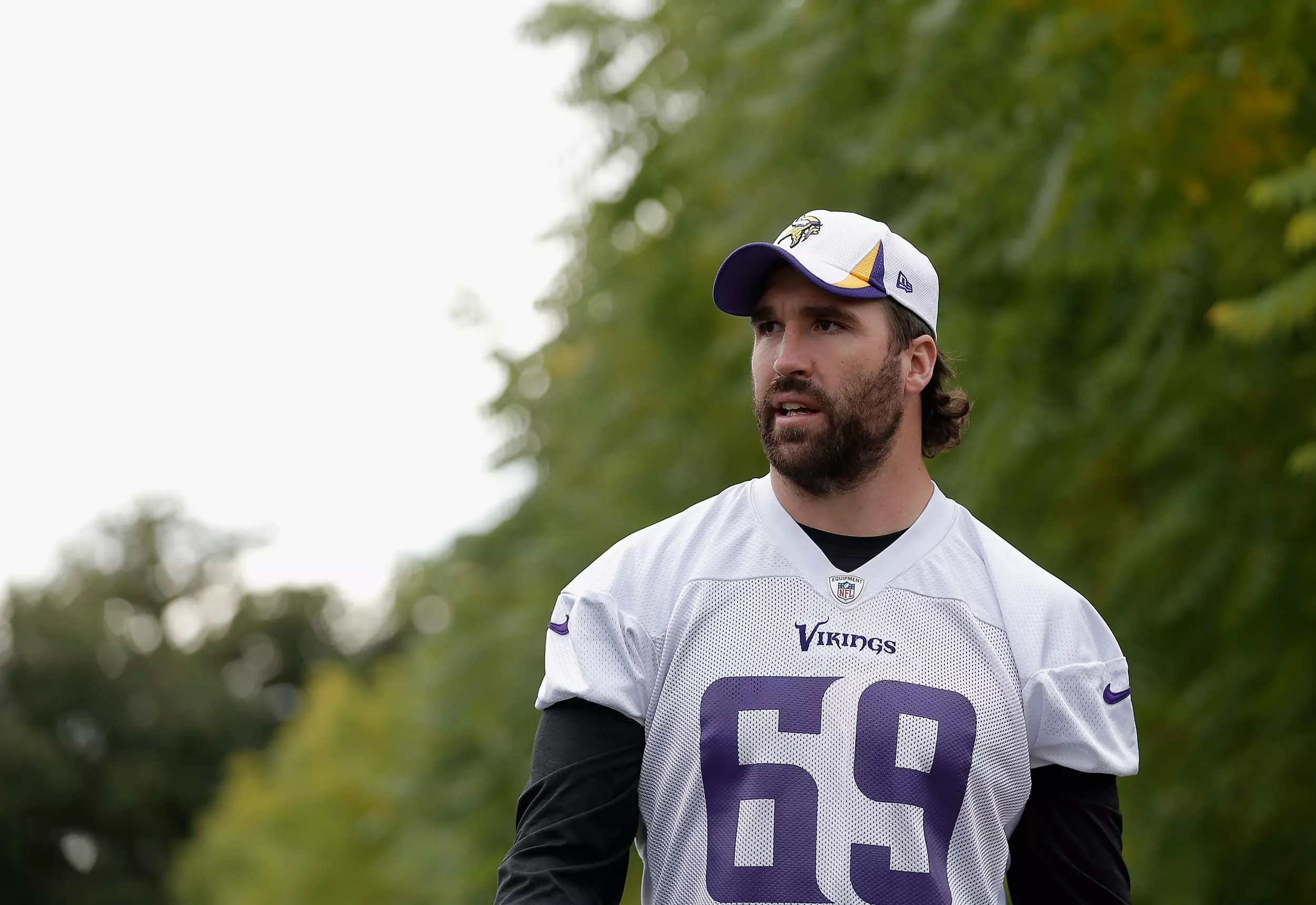 Former Vikings star Jared Allen continues quest to become an Olympic curler  — and win a bet