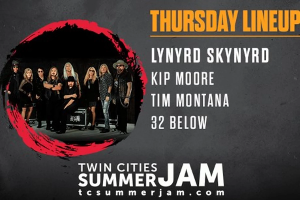 Twin Cities Summer Jam featuring Lynyrd Skynyrd, Kip Moore