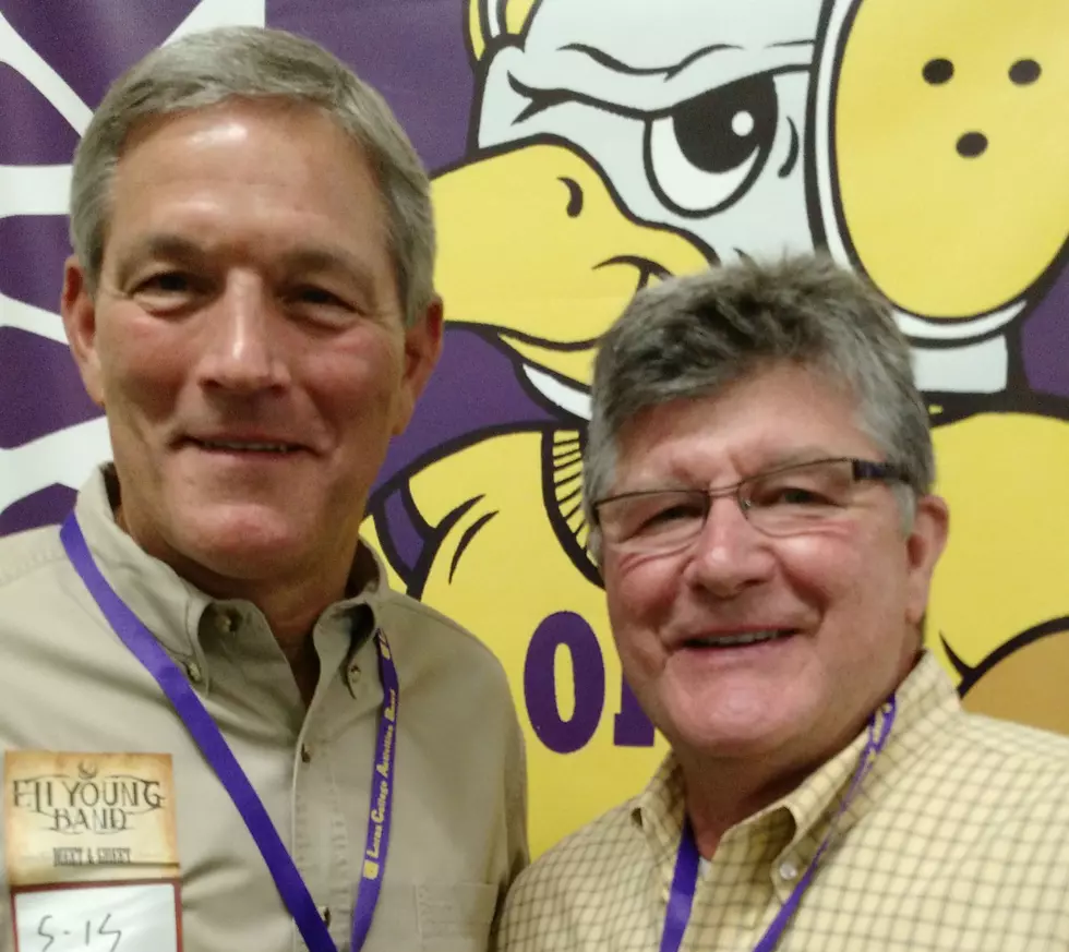 Kirk Ferentz and Gary Dolphin