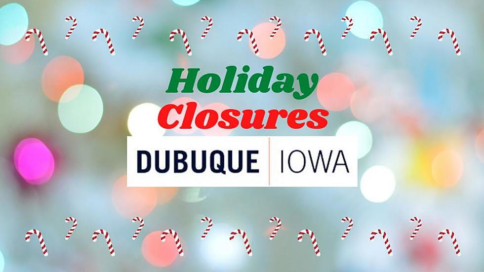Holiday Schedule for City of Dubuque Services