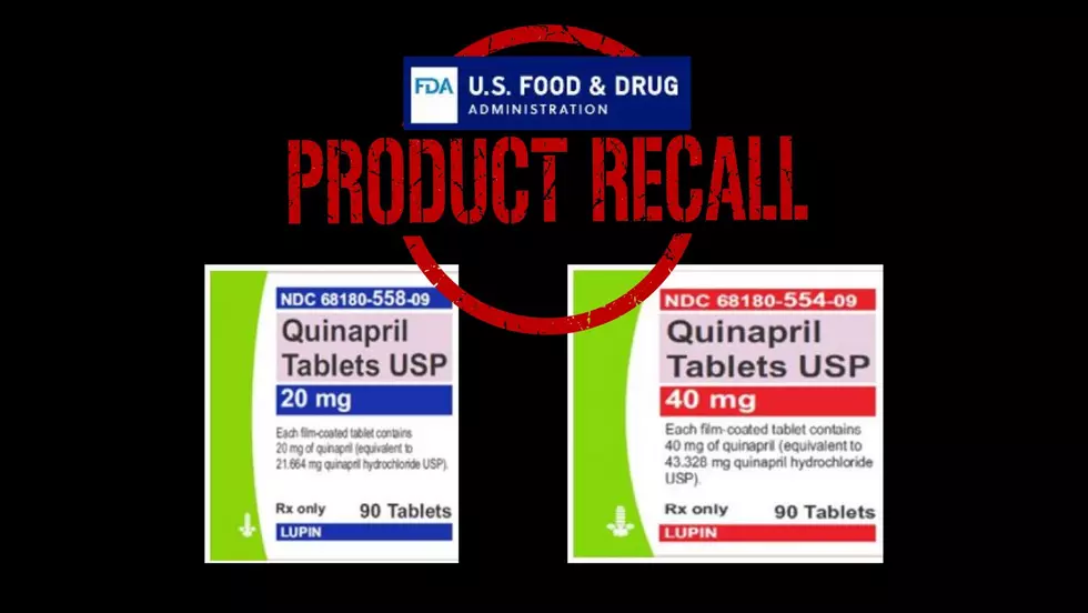 Blood Pressure Tablets Recalled; Possible Increased Cancer Risk