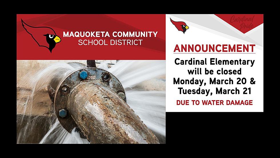 Maquoketa’s Elementary School Closed Due To Significant Water Leak