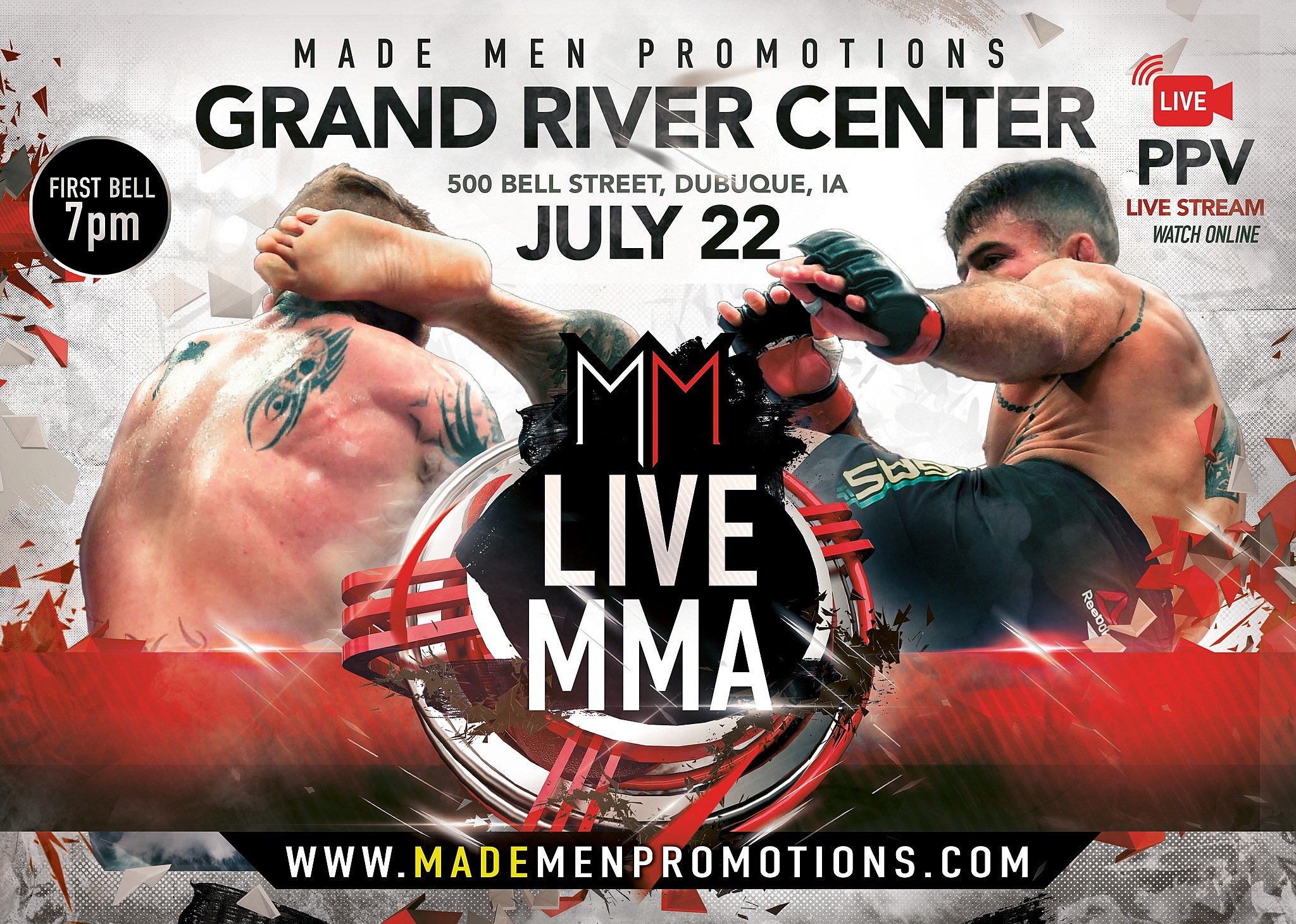 Enter to Win Dubuque MMA Fight Night Tickets