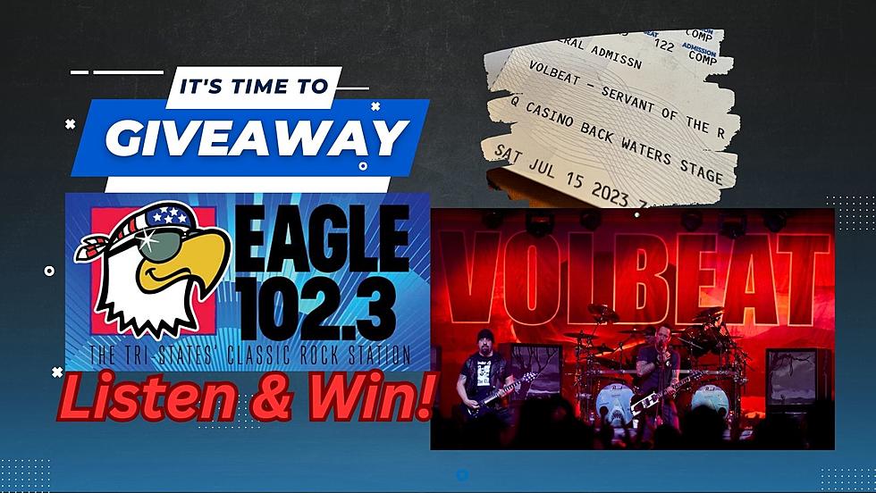 Win’um & See’um: Volbeat This Saturday @ Q Casino’s Back Waters Stage