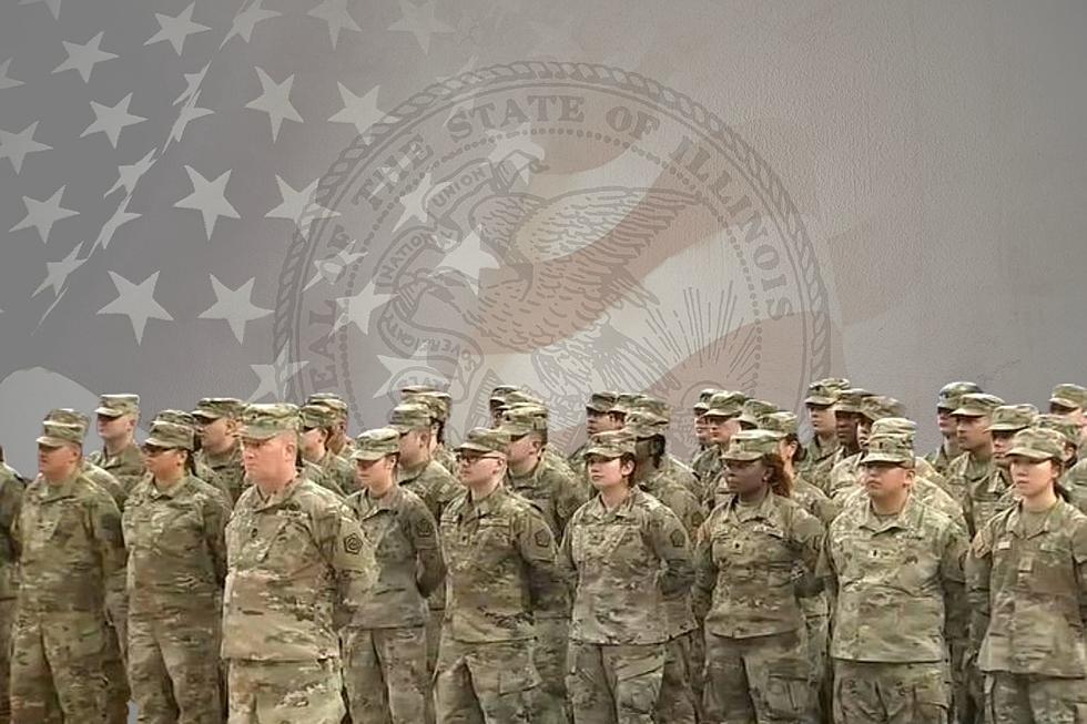 Illinois National Guard Members Deploy to the Middle East