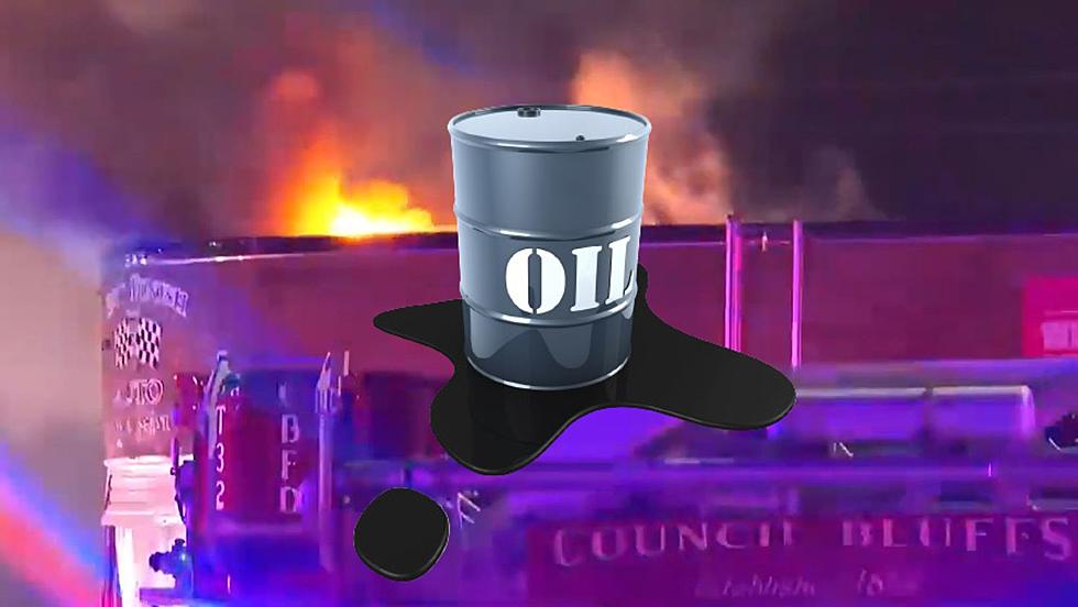 Iowa Oil Spill Created by Fire at Auto Body Shop