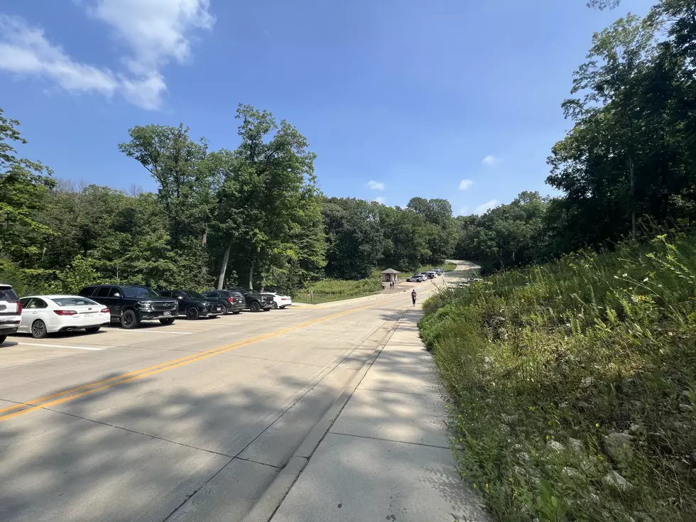 Credit: Tom Drake Parked and ready to roll at Maquoketa Caves State Park.