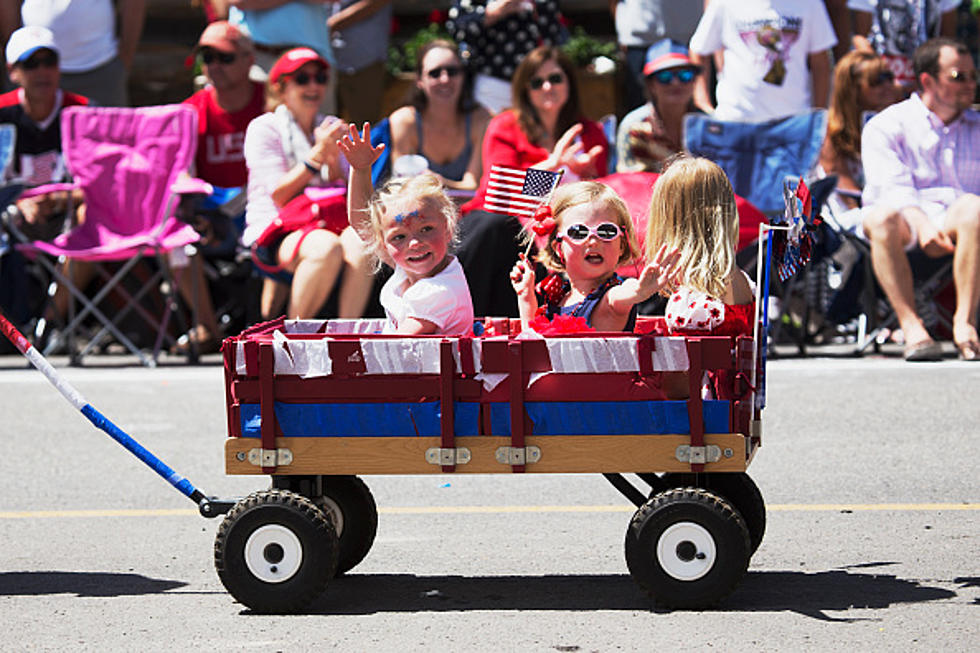 Kids Parade Celebrating the 4th of July