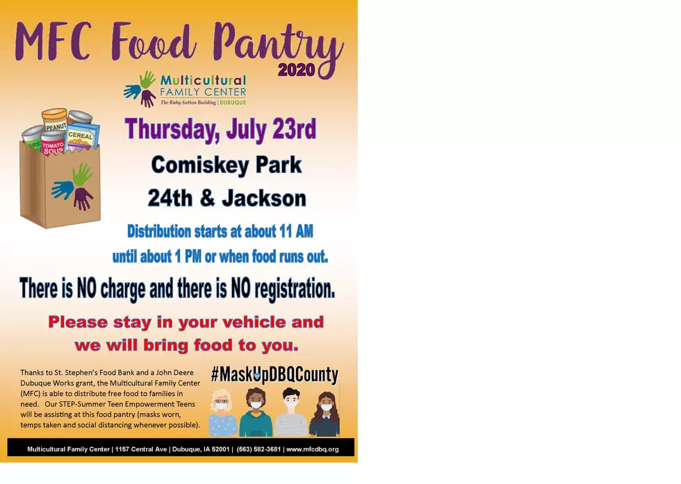 Food Give-Away Tomorrow at Dubuque’s Comiskey Park
