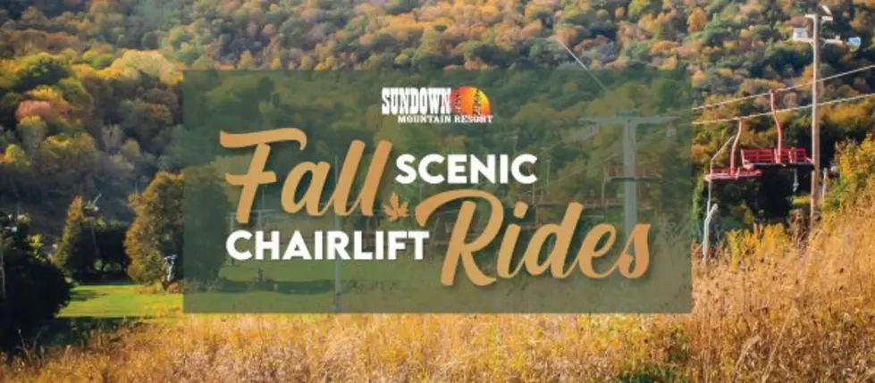 Sundown Mountain Fall Scenic Chairlift Rides Saturday
