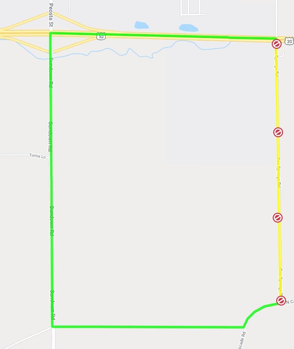 Cox Springs Road Detour in Dubuque County