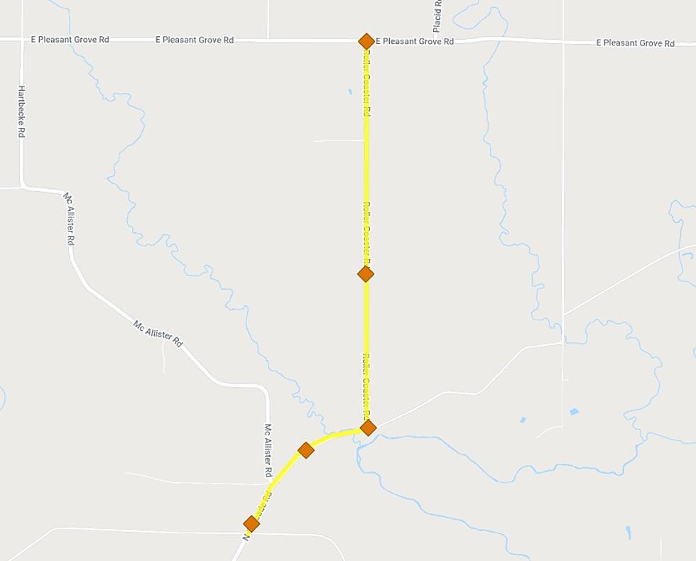 Roller Coaster Road Closures in Dubuque County