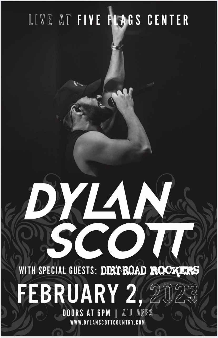 When is Dylan Scott at Five Flags Center in Dubuque,