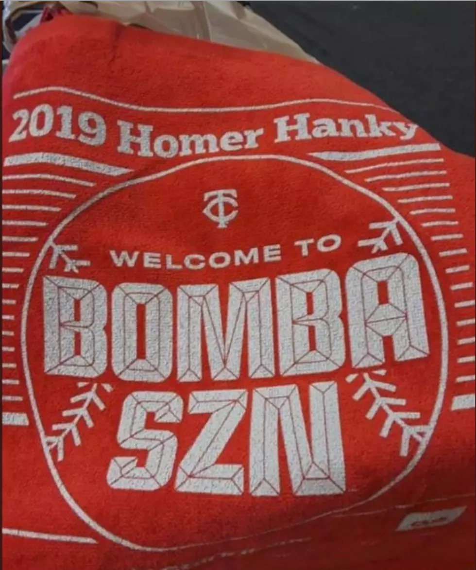 The 2019 Twins Homer Hanky Is Here&#8230;And It&#8217;s Red