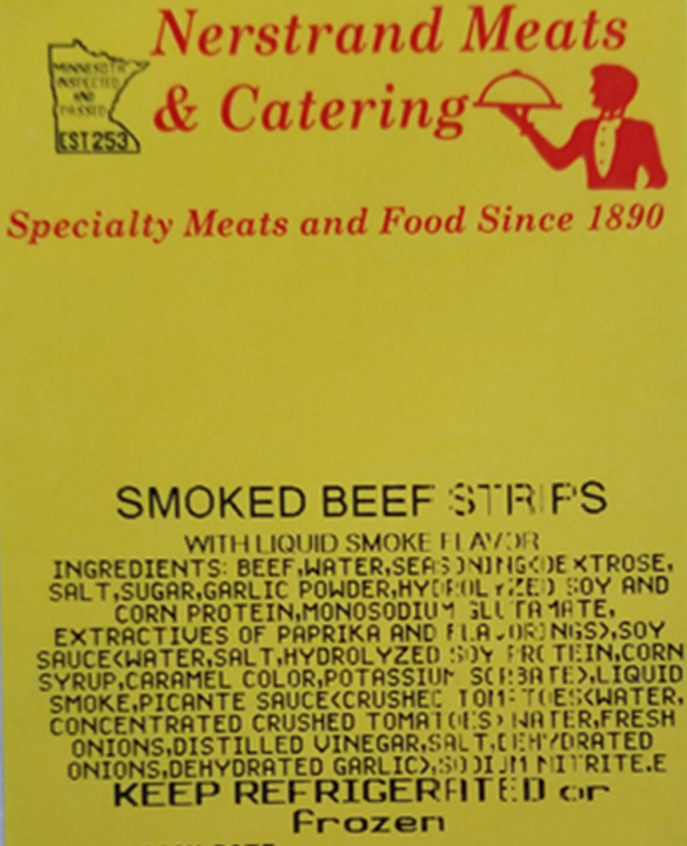 Local Meat & Catering Company Recalling Beef & Turkey Strips