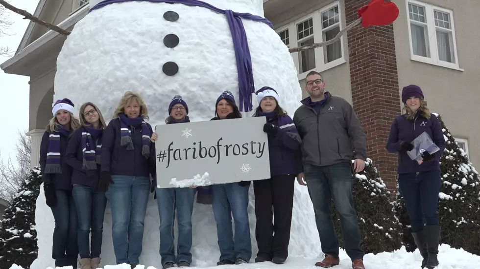 Show Affinity Plus In Faribault Your Snowman To Help A Local Charity