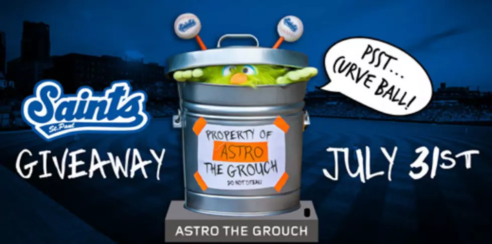 St. Paul Saints Unveil ‘Astro the Grouch’ Bobblehead