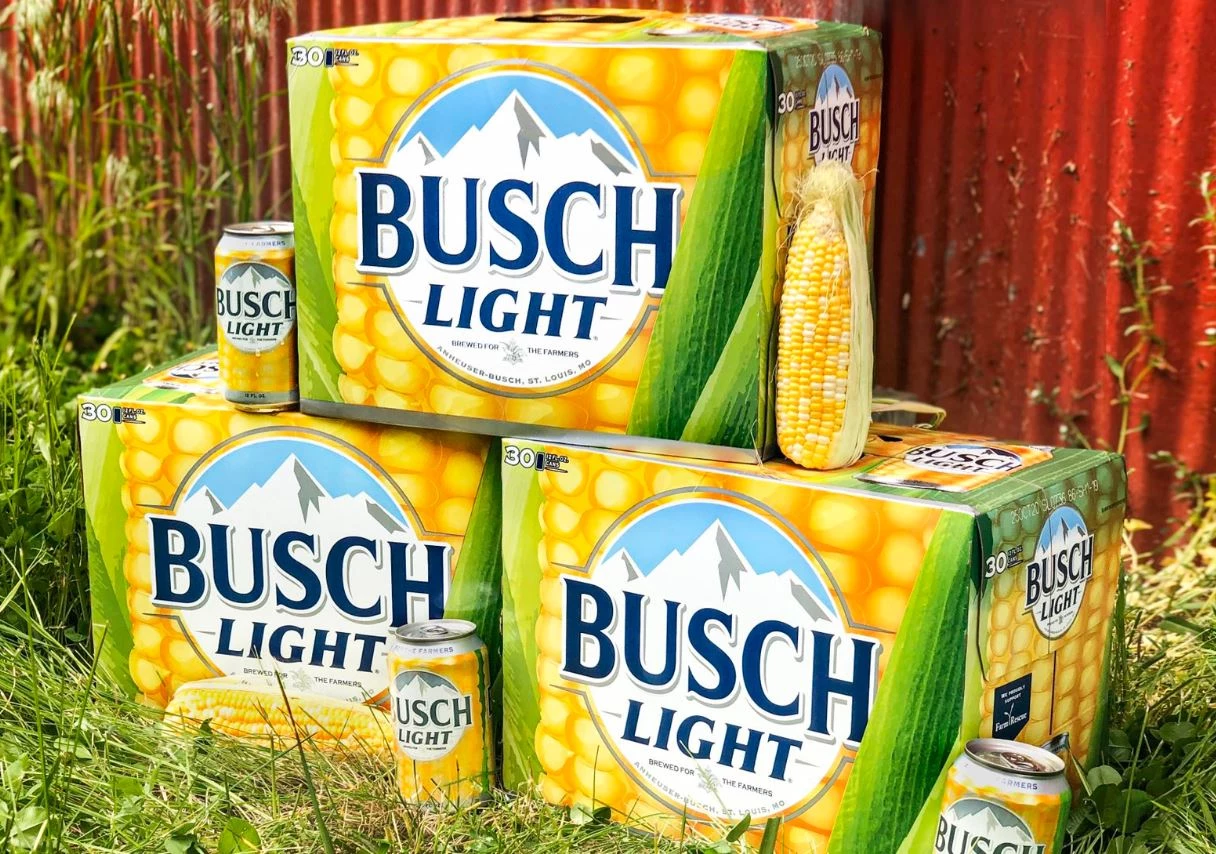 Busch Beer Introduces A Corn Cob Designed Can To Help Farmers