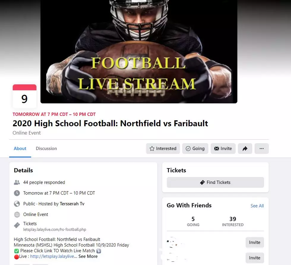 Don't Click On That Northfield vs Faribault Video Streaming Link!