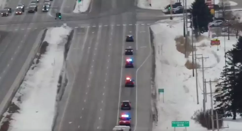 WATCH: Minnesota Police Chief Gets Escort Home After Retiring
