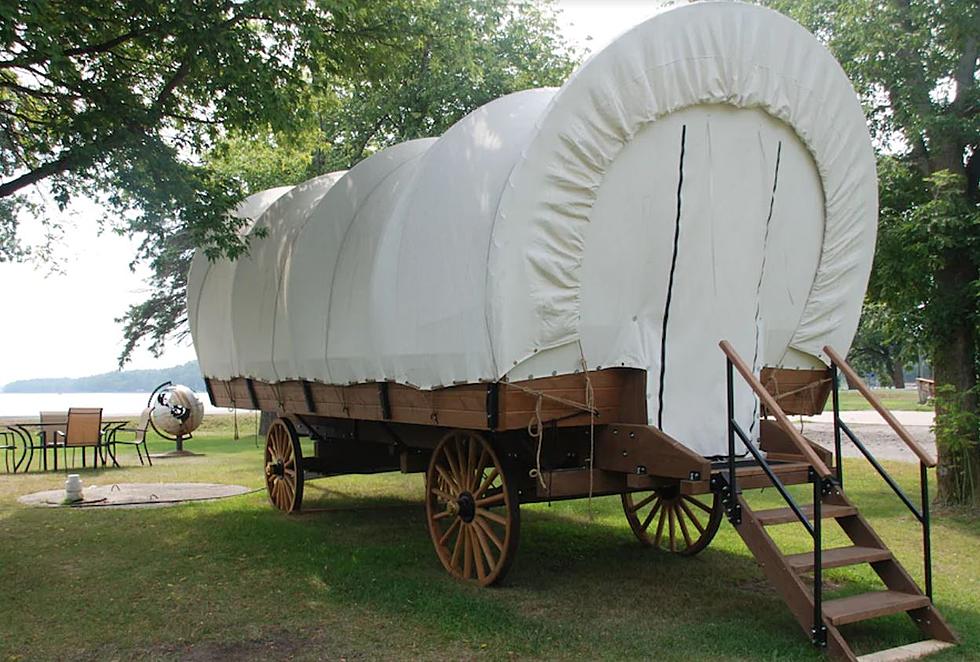 Real Life Oregon Trail: Stay Overnight In A Covered Wagon