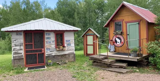 Check Out This Awesome Rental In Northern Minnesota Made With &#8216;Found&#8217; Wood!