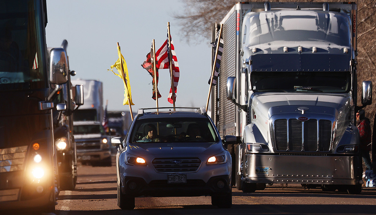 American Truckers Freedom Convoy Expected To Stop In Southern Minnesota - KROC-AM