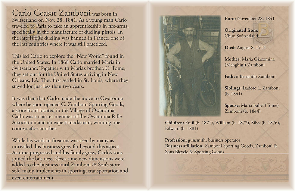 A Look Back: Carlo Zamboni, Steele County