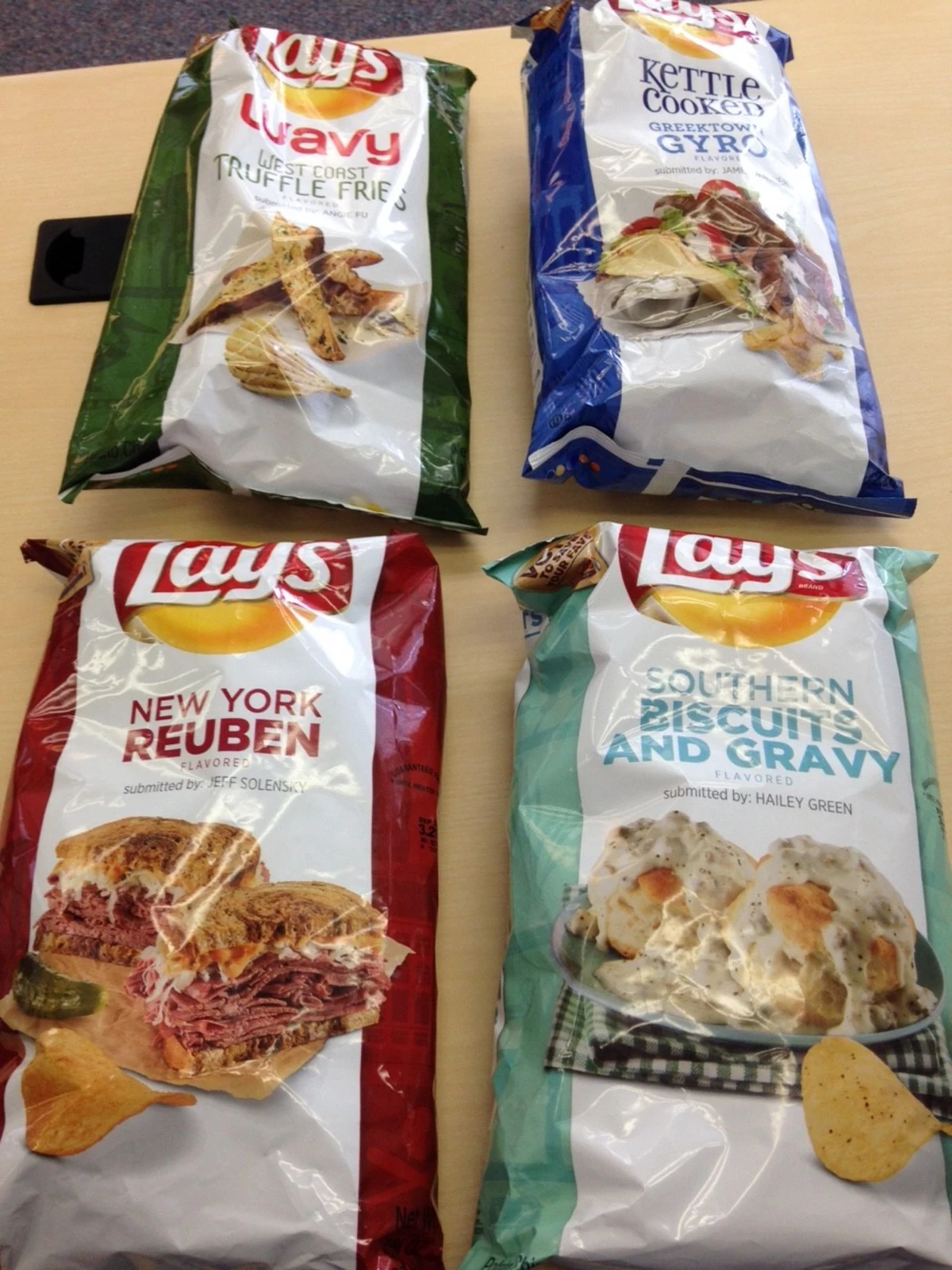 And Your Favorite New Lay's Potato Chip Is...