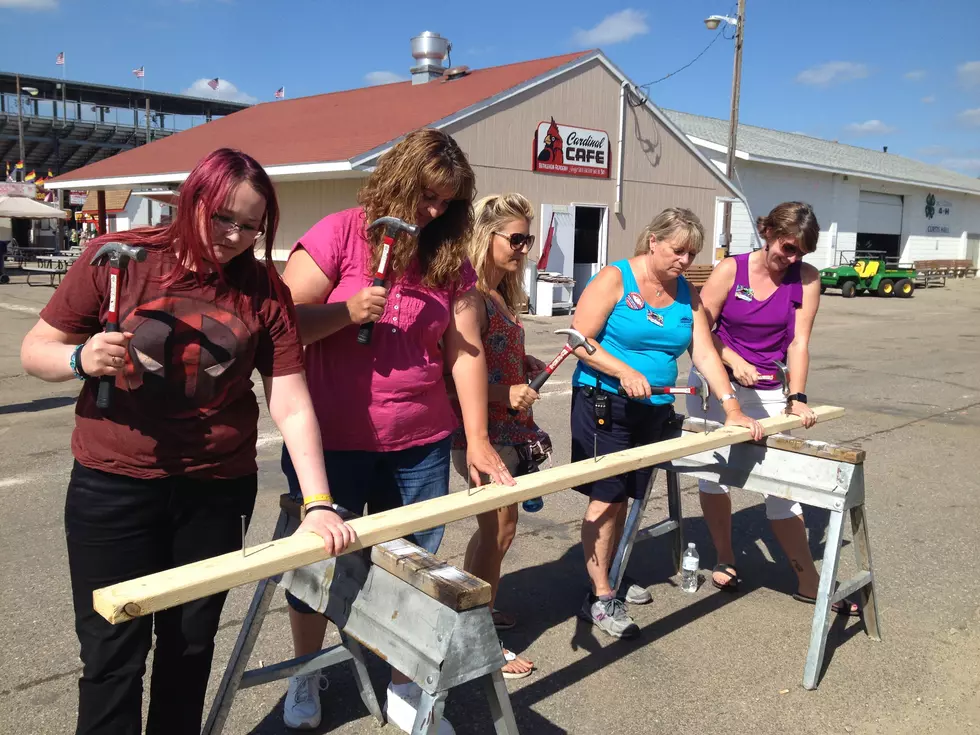 KDHL Ladies Nail Driving Contest Returns to Rice County Fair