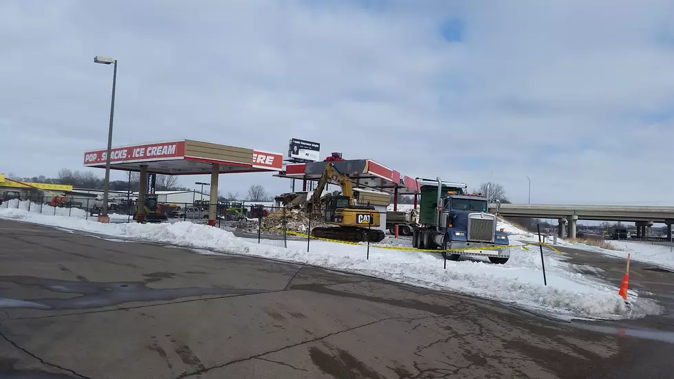 The Former Faribault Petro Wash Is Coming Down