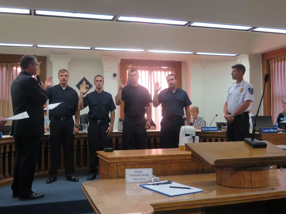 Four Faribault Firefighters Take Oath of Office