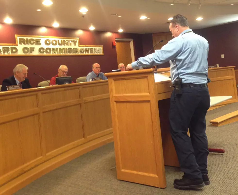 Rice County Commissioners Meeting was Over in a Blink