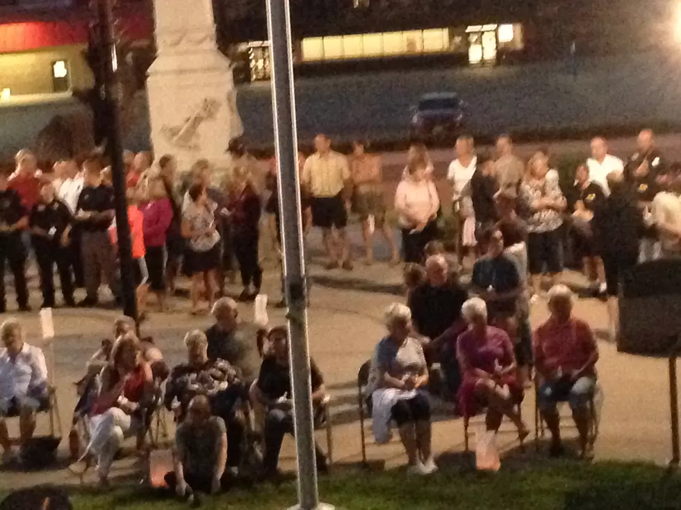 Public Safety Vigil of Support Held in Faribault