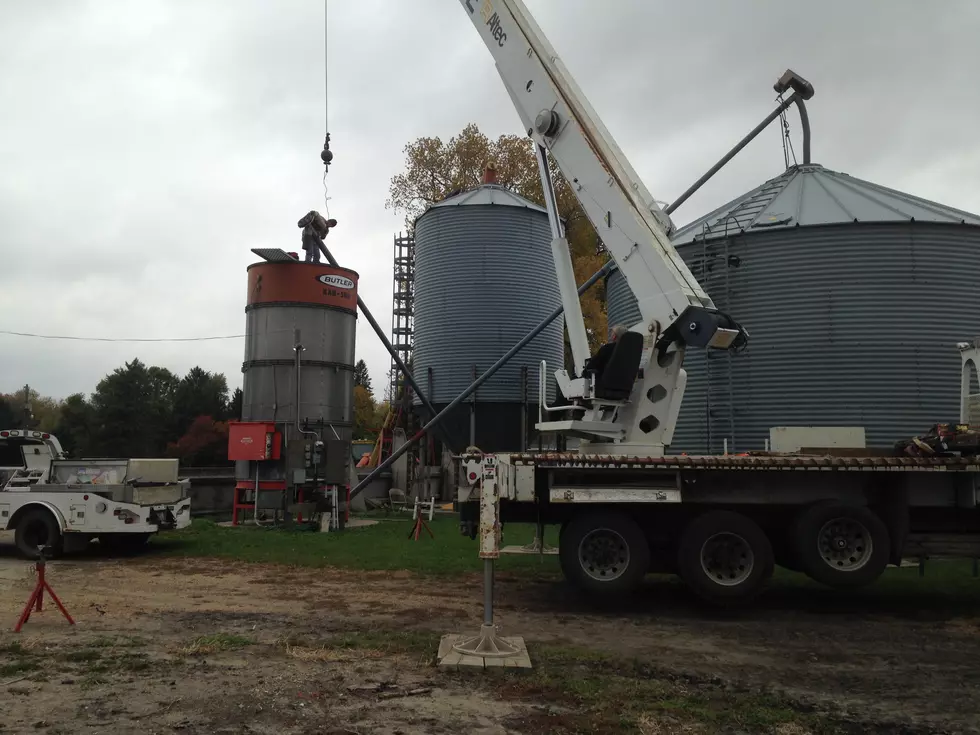 Jerry Needed a Crane to Fix His Auger