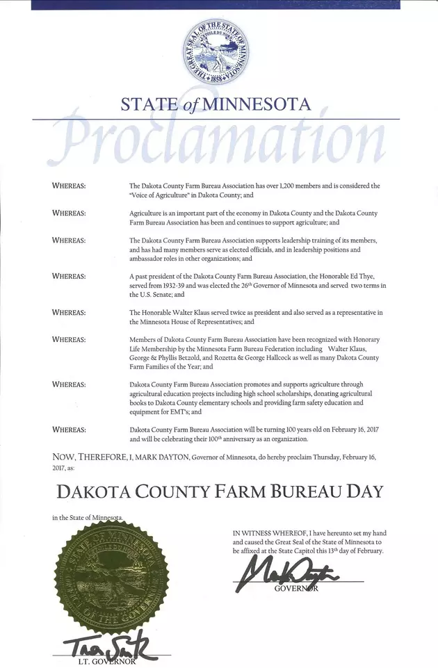 Dakota County Farm Bureau Turns 100