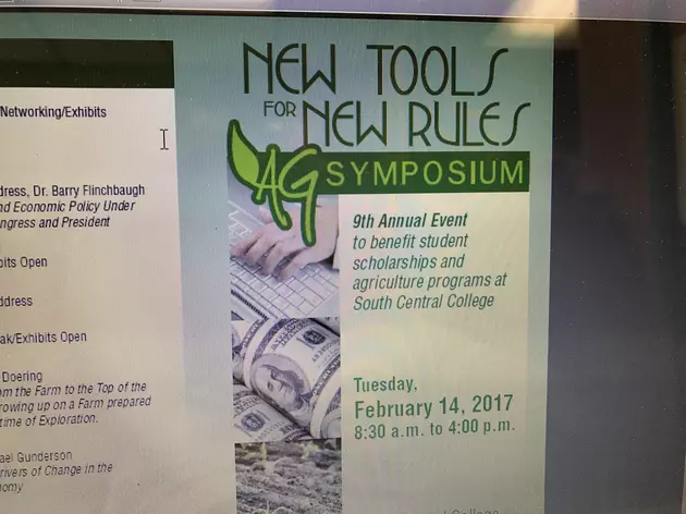 Annual Ag Symposium Next Week at South Central College