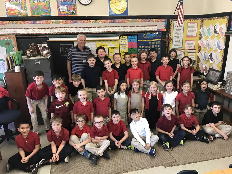 Jerry Visits a Divine Mercy Classroom