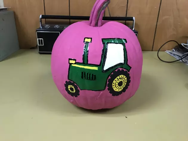 John Deere Pink Pumpkin