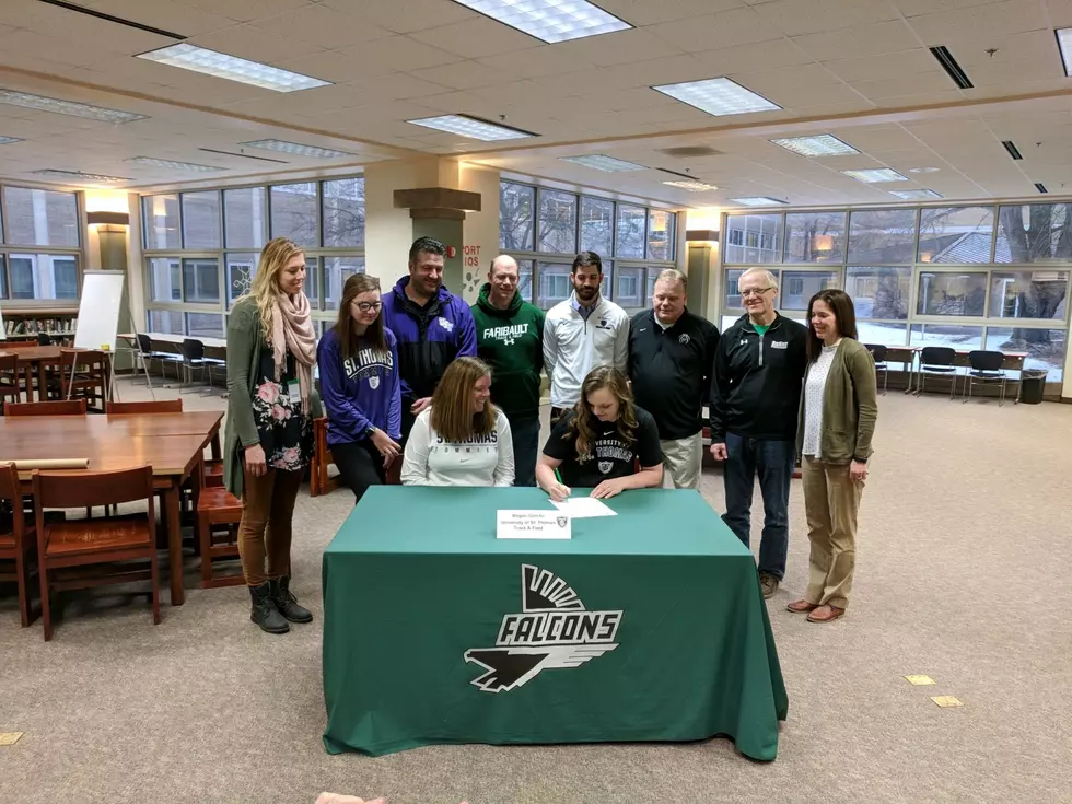 Gehrke Signs National Letter to Attend St. Thomas