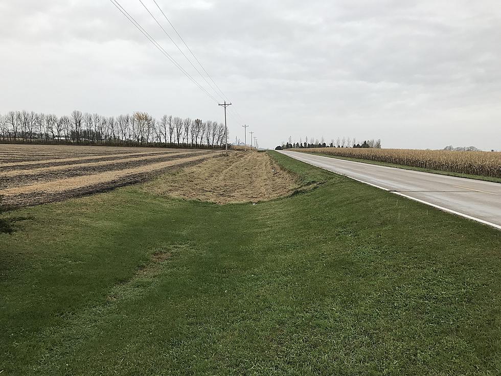 Ditch Mowing Along State Highways