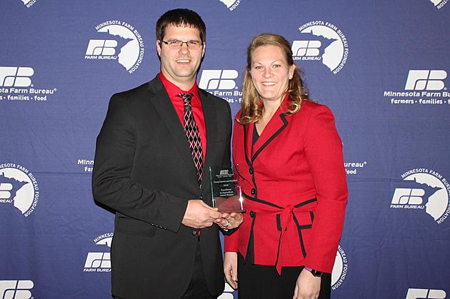 Katie and Ted Brenny Honored at Farm Bureau Convention