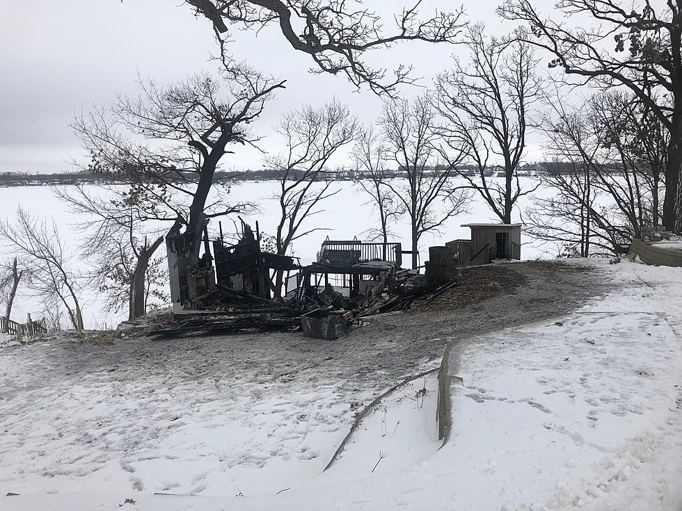 Cabin on Roberds Lake Destroyed by Fire