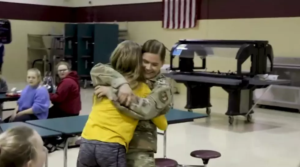 Minnesota Solider Returns Home, Surprises Sister at Lakeville School