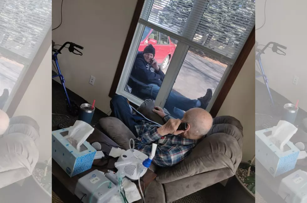 Minnesota Man Still Visits Dad at Assisted Living Home on Lockdown